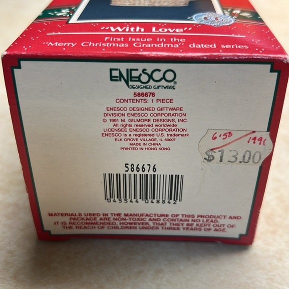 1991 With Love Ornament - Picture 4 of 6